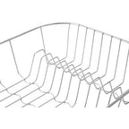 Small Square Chrome Wire Dish Drainer | Laurie