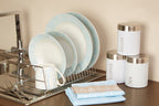 Chrome Rectangular Dish Rack | Soren