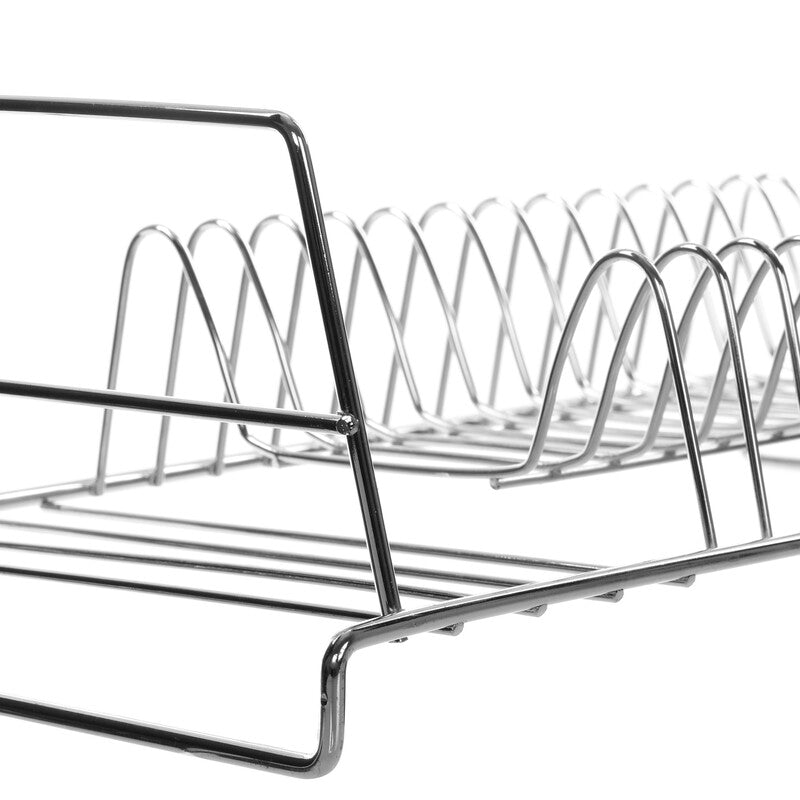Chrome Rectangular Dish Rack | Soren