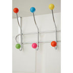 Multi Colour 10 Hook Over Door Hanger | Jaxen