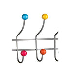 Multi Colour 10 Hook Over Door Hanger | Jaxen
