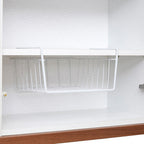 White Under Shelf Large | Storage Basket