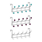 Ten Hook Over Door Turquoise Balls Hanger