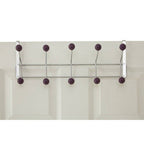 Jaxen Purple Balls Ten Hook Over Door Hanger