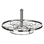 Swirl Chrome 6 Cup Cake Stand | Chrome Swirl