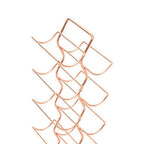 12 Tier Wine Rack with Copper Finish | Wren
