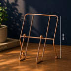 Cookbook Stand with Copper Finish | Reyna