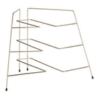Gold Plated Corner Plate Rack | Rowan