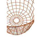 Copper Finish Round Wire Basket | Vertex