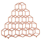 15 Bottle Copper Finish Spice Rack | Vertex