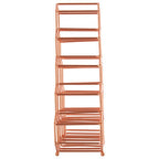 15 Bottle Copper Finish Spice Rack | Vertex