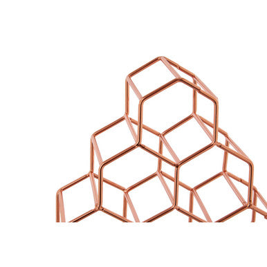 15 Bottle Copper Finish Spice Rack | Vertex