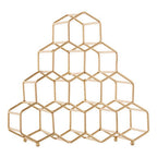 10 Bottle Gold Finish Spice Rack | Vertex