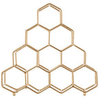 10 Bottle Gold Finish Spice Rack | Vertex