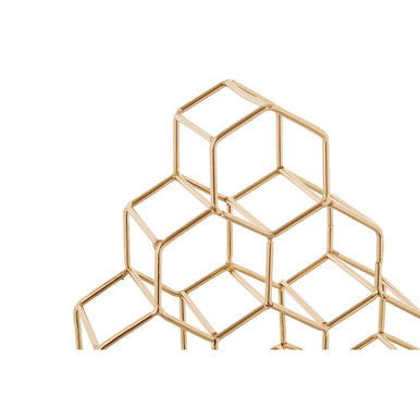 10 Bottle Gold Finish Spice Rack | Vertex