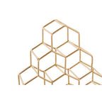 10 Bottle Gold Finish Spice Rack | Vertex