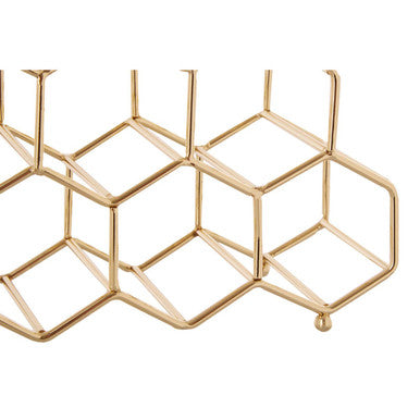 10 Bottle Gold Finish Spice Rack | Vertex