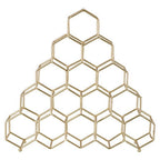 15 Bottle Gold Finish Spice Rack | Vertex