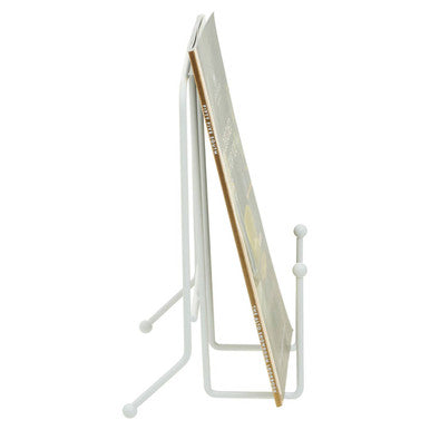 Matt White Finish Cookbook Stand | Reyna