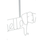 White Sausage Dog Hanger | Kirby
