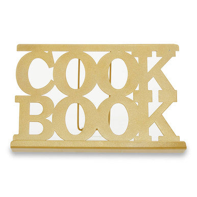 Cook Book Stand Gold | Alpha
