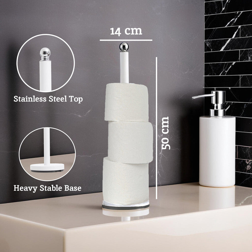 White Toilet Roll Holder | Adler
