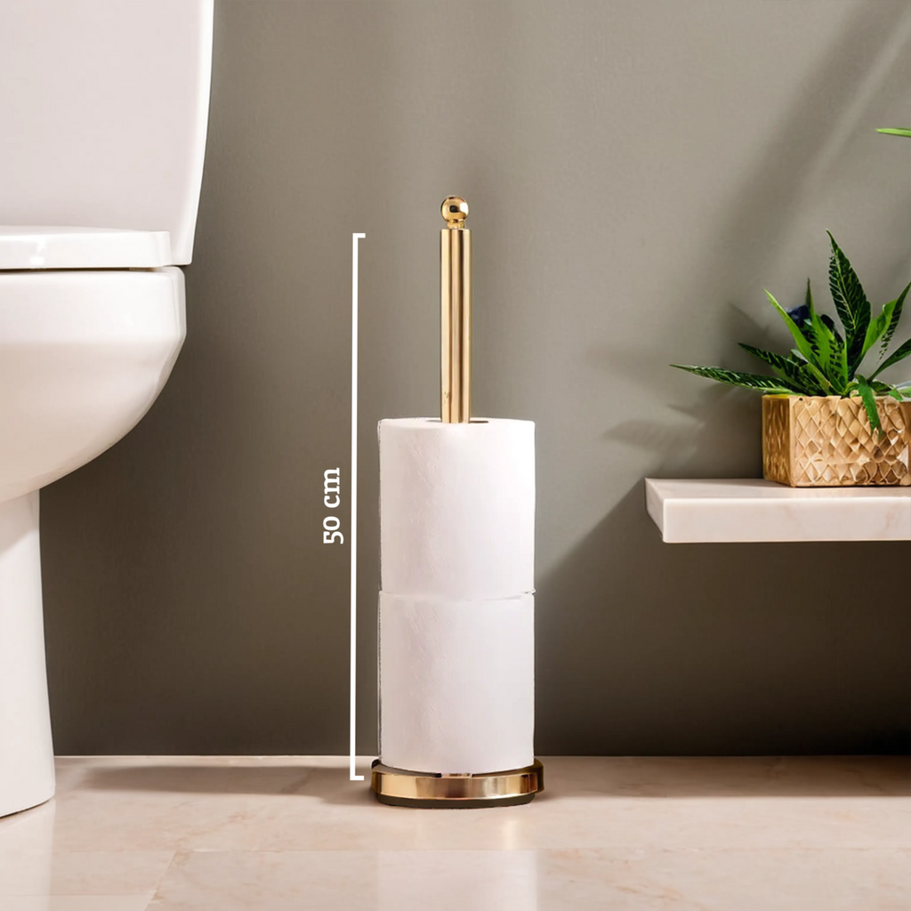 Gold Finish Toilet Roll Holder | Adler