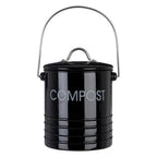 Black Bin with Handle | Compost