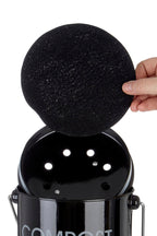 Black Bin with Handle | Compost