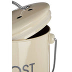 Cream Bin with Handle | Compost