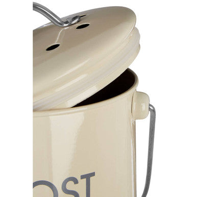 Cream Bin with Handle | Compost