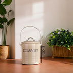 Cream Bin with Handle | Compost