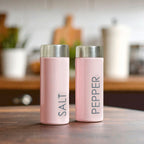 Light Pink Enamel Salt and Pepper Set | Liberty