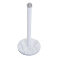 White Marble Effect Kitchen Roll Holder | Easton