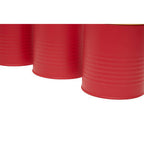 Set Of Three Red Canisters | Alton