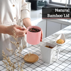 Set Of Three Pink Canisters | Alton