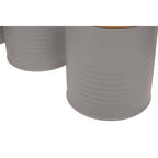 Set Of Three Grey Canisters | Alton