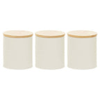 Set Of Three Cream Canisters | Alton