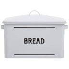 White Metal Bread Bin | Grocer