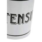 White Metal Utensil Holder | Grocer