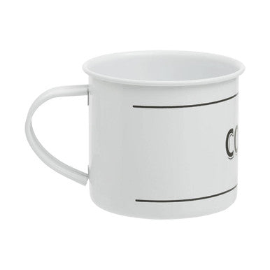 White Metal Mug | Grocer