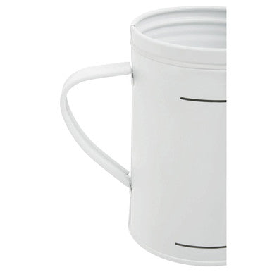White Metal Flour Shaker | Grocer