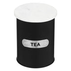 Black Enamel Tea Canister | Liberty