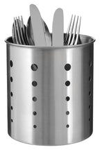 Satin Stainless Steel Cutlery Caddy | Soren