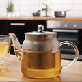 Fuso Borosilicate Glass 650ml Teapot