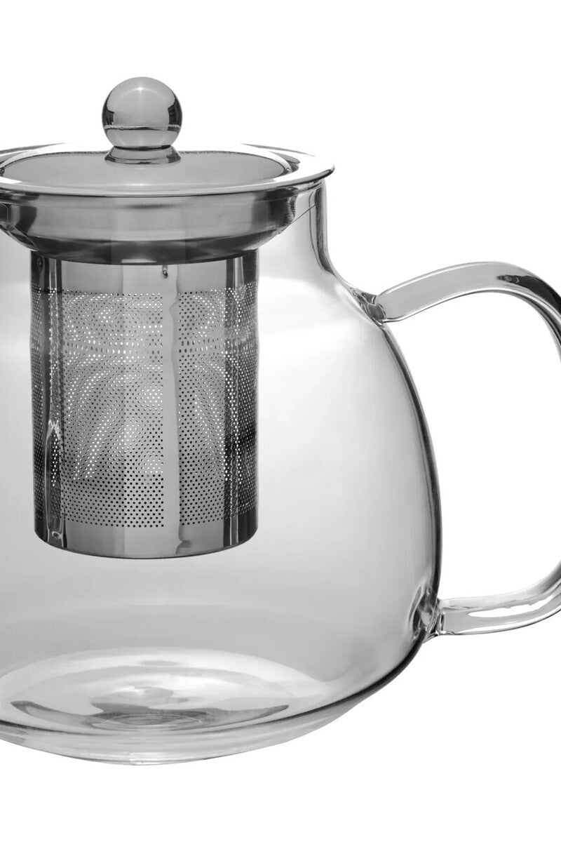 Fuso 1200ml Borosilicate Glass Teapot