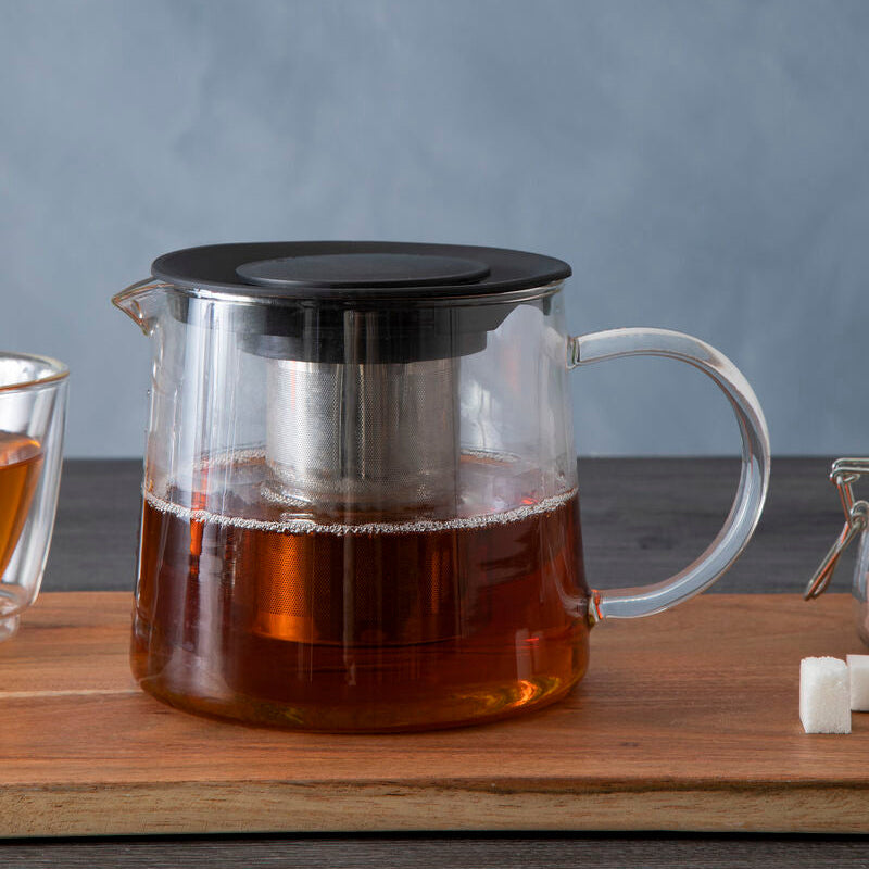 Fuso 1000ml Glass Heat Resistant Teapot