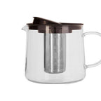 Fuso 1200ml Borosilicate Glass Teapot
