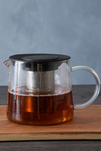 Fuso 1200ml Borosilicate Glass Teapot