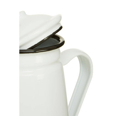 White Coffee Pot | Hygge
